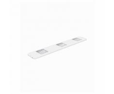 QOD DOMINO - Réglette LED 3 Lumières Blanc L50cm - Eclairage technique Osram designé par