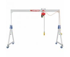 Portique en aluminium ALU1 avec palan manuel à chaîne ,Vetter