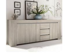 NOUVOMEUBLE Enfilade moderne couleur bois gris MURANO
