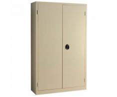 armoire à portes battantes beige l 120 x h 198,