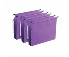 Elba Oblique - 25 Dossier suspendu kraft à boutons-pression ultimate - Pour armoire - Fond 50 mm