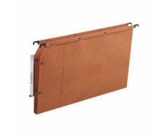 Elba Oblique - 25 Dossier suspendu kraft à boutons-pression ultimate - Pour armoire - Fond 15 mm