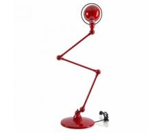 LOFT-Lampe de lecture articule Acier H120cm rouge brillant Jield