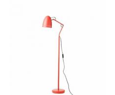 DYNAMO FLOOR-Lampe de lecture Articule Mtal H139cm rouge tomate mat Super Living
