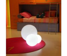 GLOBO IN-Lampe de sol 50cm Blanc Slide