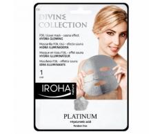 Iroha Nature Platinum Foil Mask Sauna Effect Illuminate 1 Usi