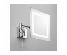 Miroir grossissant salle de bain Torino - IP44 - Chrome