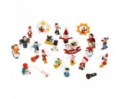 24 Suspensions de Noël Tradition - Bois