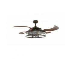 Ventilateur de plafond Classic 122cm Bronze Rétractable - FANAWAY -