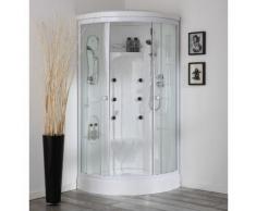 CABINE DE DOUCHE MULTIFONCTION AVEC HYDROMASSAGE 90x90 VESUVIO
