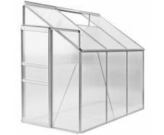 Serre de jardin Paroi Murale ALU - Légumes Tomates 192 x 127 x 202 cm