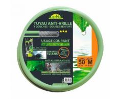 Tuyau d'arrosage anti-vrille 50 m - Ø 25 - Cap Vert