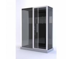 Cabine de douche COSMOS XXL rectangle 150x75x225cm