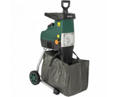 Broyeur végétaux 2800 W- Déchiqueteur silencieuse Jardin Branche arbuste 45mm