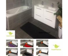 Tapis multi usages Noir décosoft dimensions, Idéal pour cuisine, évier, salle de bain, couloir,