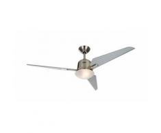 Ventilateur de Plafond Eco Aviatos 132cm Chromé Gris argenté - CASAFAN -
