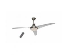 Ventilateur de Plafond Mirage 142cm Chrome Blanc - CASAFAN -