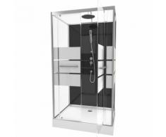 Cabine de douche SCRATCHY rectangle 110x80x225cm