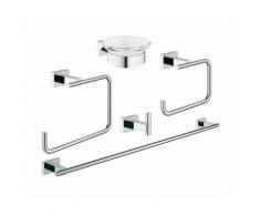 Set d accessoires salle de bain luxe Grohe Essentials Cube
