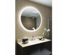 Miroir de Salle de Bain Aureole à Bord Super Fin avec Capteur et Antibuée k517