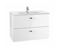 Meuble Unik Victoria blanc 800x450mm + lavabo blanc céramique