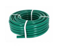 Tuyau PVC d'arrosage vert O15 en 25m