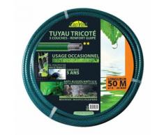 Tuyau d'arrosage guipé 3 couches Ø15 mm - 50m