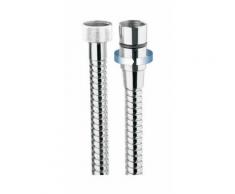 Flexible de douche anti-torsion chromé avec double agrafage 150 cm laiton - CRISTINA ONDYNA FL15051