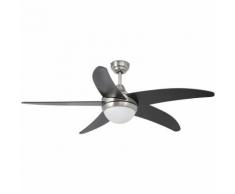 Ventilateur de plafond noir Premium avec lumière
