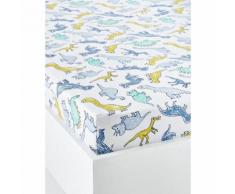 Drap-housse enfant DINOMANIA - VERTBAUDET