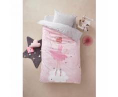Parure housse de couette + taie d'oreiller enfant DANSEUSES ETOILES - VERTBAUDET