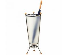 Porte-parapluie Métal chromé polyphane Unilux 71 (H) x 27 (ø) cm Chrome transparent