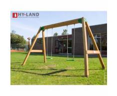 Portique en bois Hy-Land - 2 enfants