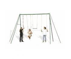 Grand portique métal 3,50 m. TRIGANO ados/adultes
