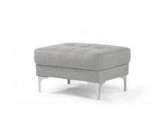 Vittorio, repose-pieds, gris perle