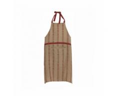 Tablier de cuisine Nairo Marron Absolument Maison