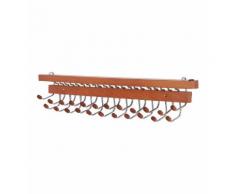 Crochets porte cravates Marron Mondex
