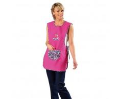 Tablier cuisine sans manches - fuchsia