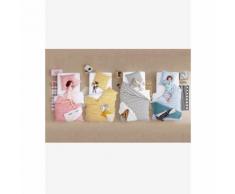 Parure housse de couette + taie d'oreiller enfant chevrons/triangles - VERTBAUDET