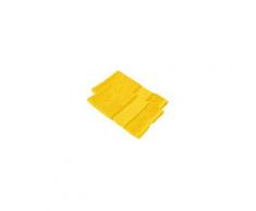 buttinette Serviettes invité à broder en tissu éponge, jaune soleil, 2 pièces