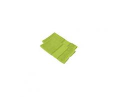 buttinette Serviette invité à broder en tissu éponge, set de 2 pièces, vert pomme