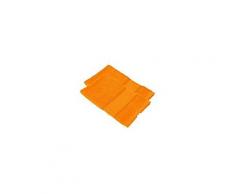 buttinette Serviettes invité à broder en tissu éponge, mandarine, 2 pièces