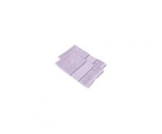 buttinette Serviettes invité à broder en tissu éponge, lilas, 2 pièces