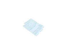 buttinette Serviettes invité à broder en tissu éponge, bleu clair, 2 pièces