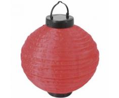 Lampion solaire à suspendre Rouge