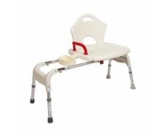 Tabouret de transfert pour baignoire Slido - 57 cm - Blanc