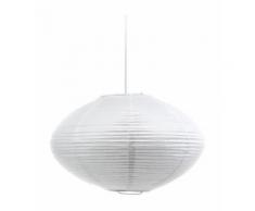 Suspensions ovale Ovalys diametre 40 cm blanc