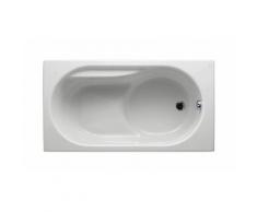 Baignoire nue rectangulaire Sabot Praxis 120x70