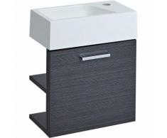Meuble-lavabo Langley Gris 40x22x46cm