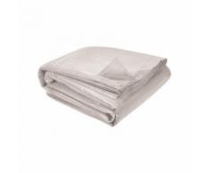 Bâche blanche pour serre de jardin de 6, 18 ou 24 m² 24 m² - Blanc - 24 m²